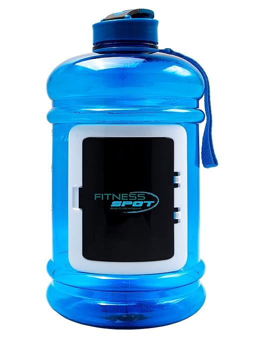 Premium Water Jug | Trinkflasche 2,2 Blau | Blender Bottle | BPA-Frei | Wasserflasche 2,2l | Gym Bottle | Hochwertige Sporttr