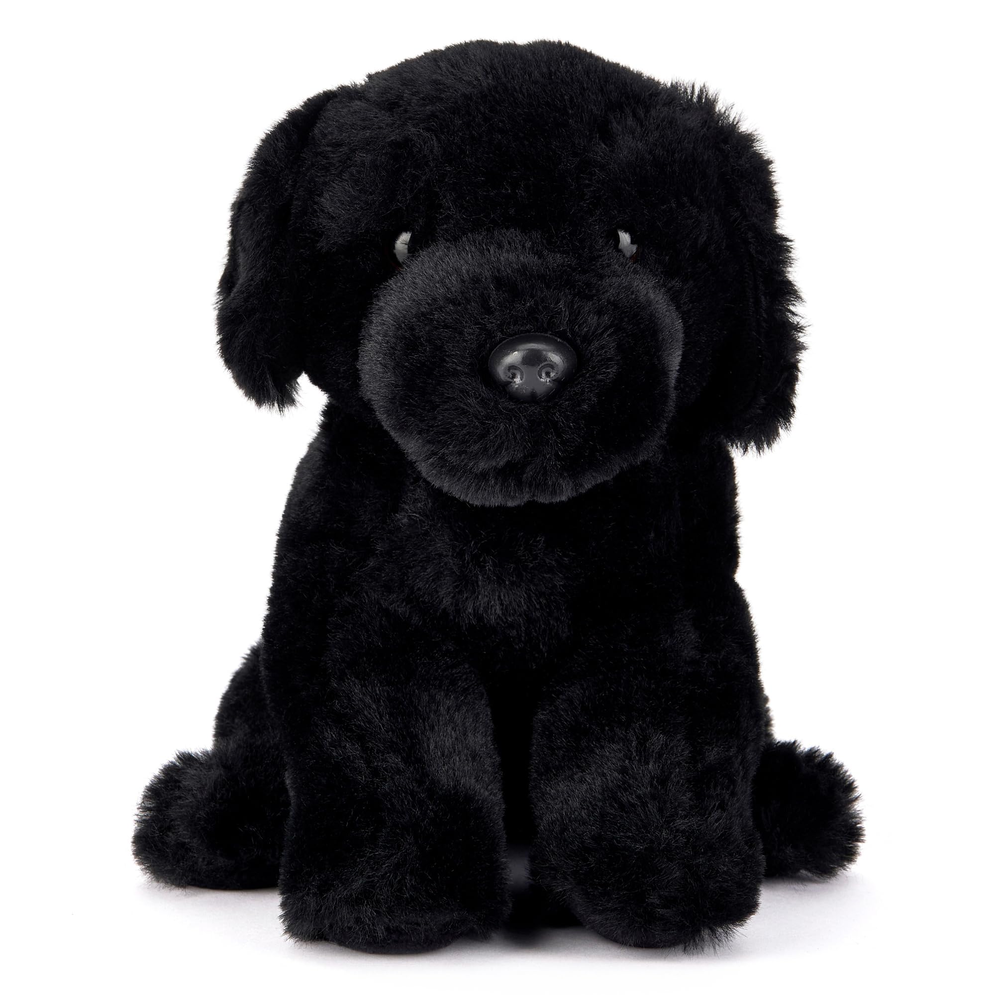 Zappi Co Buddy the Black Labrador Plush Toy (20cm) Black Lab Dog Loyal Companion - Soft, Cuddly, Recycled - Perfect Canine Friend — image 1