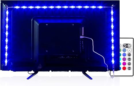 led tv hintergrundbeleuchtung 4m kit fur 65 75 zoll tv pangton villa rgb 5050 led strip mit fernbedienung usb tv beleuchtung mehrweg amazon de beleuchtung