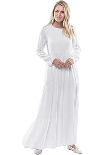 lds white temple dresses