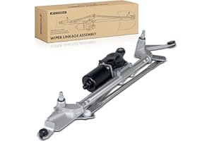 A-Premium Windshield Wiper Motor and Linkage Assembly Compatible with Nissan Rogue 2008-2013, Rogue Select 2014-2015