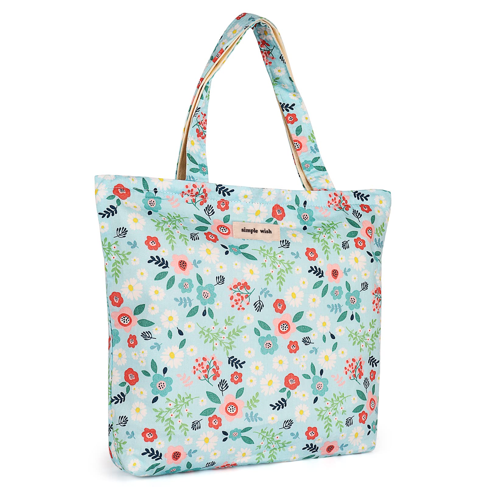 Aeelike Knitting Bag Small, Knitting Bags for Wool and Needles Storage, Knitting Bag for Children Crochet Travel Bag, Portable Knitting Yarn Storage Bag Craft Knitting Project Bag Knitting Tote Bag