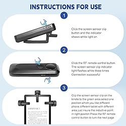 Exdeploy RF Kindle Remote Page Turner,Page Turner