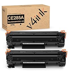 v4ink 2PK Compatible 85A Toner Cartridge