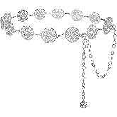 NEOREAL Metal Waist Chain Sun Moon Body Belly Belt Gold Silver Belts Jewelry Accessories for Women Girls