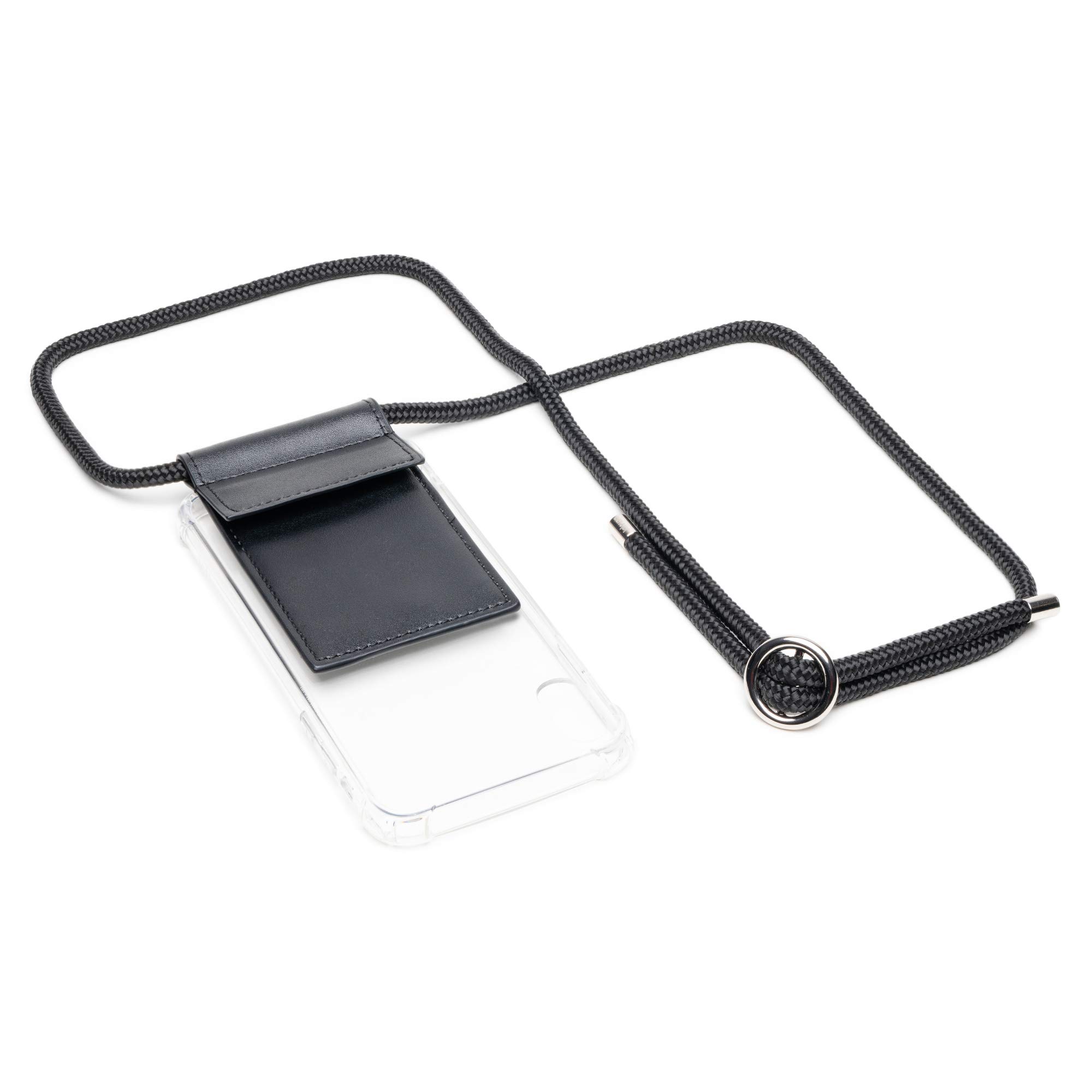 Jalouza phone chain - UniversalFit Black Cord