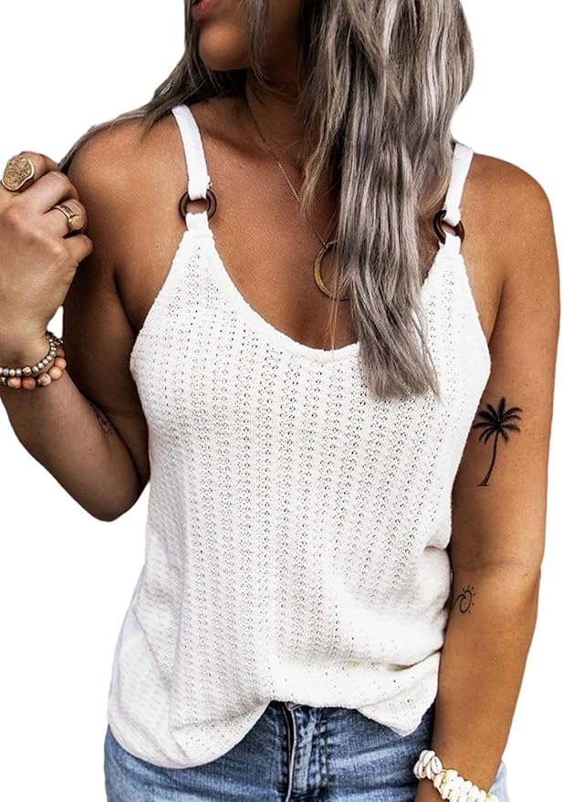 white rib knit crop top