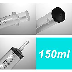 2 PCS 150 ML Large Syringes, Plastic Garden