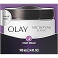Olay Age Defying Classic Night Cream, Face Moisturizer, 100 mL