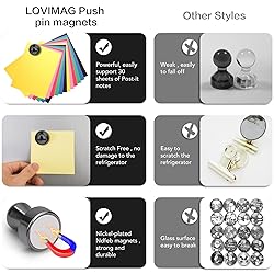 LOVIMAG 16Pcs Strong Science Magnets, Labs Junior