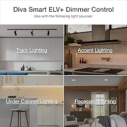 Lutron Diva Smart Dimmer Switch ELV+ for Caseta