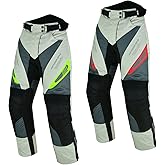 PROFIRST Motorbike Trouser Motorcycle Waterproof Removable Corduroy Textile Long Pants Armor Armored