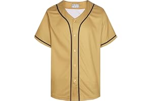 Pullonsy Black Custom Baseball Jersey for Men Full Button Mesh Embroidered Team Name & Numbers S-8XL