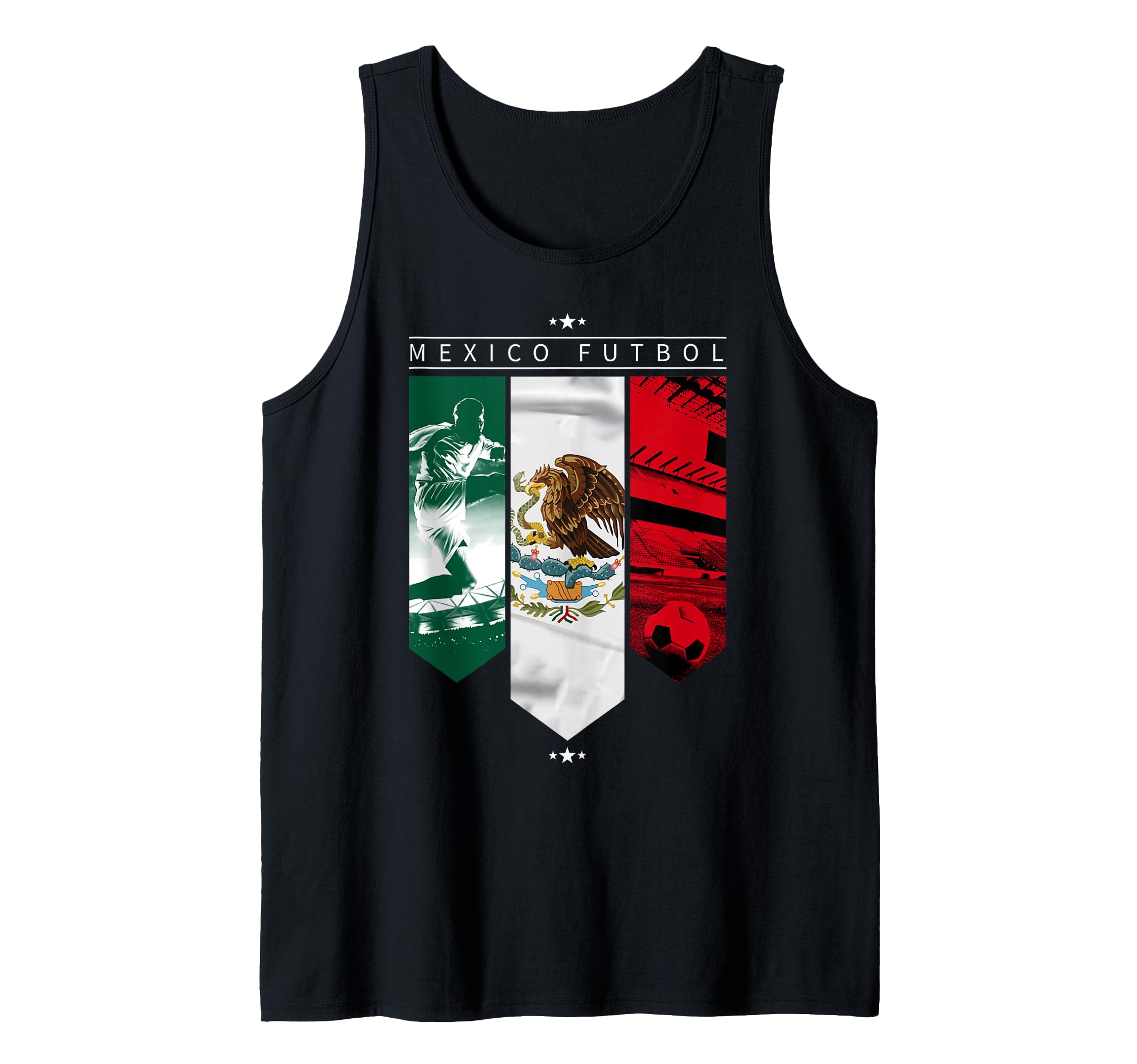 Trendy Mexico Banners Tank Top