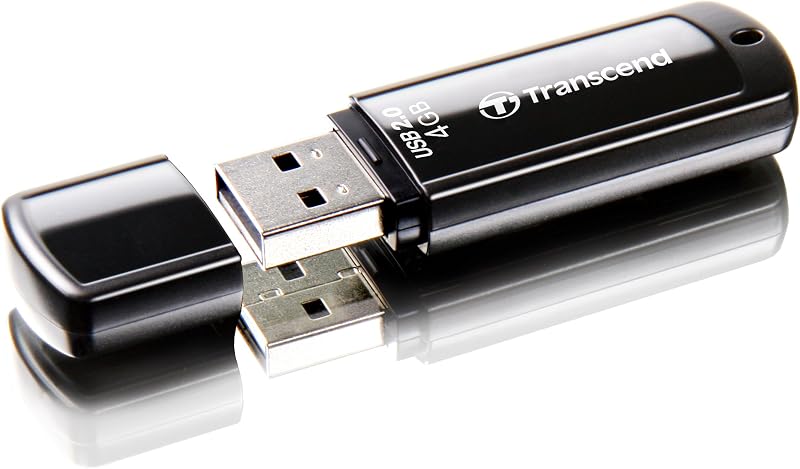 Transcend 4GB JetFlash 350 USB 2.0 Flash Drive Stick TS4GJF350