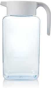 Arrow Plastic Clear Pitcher, 1 gallon