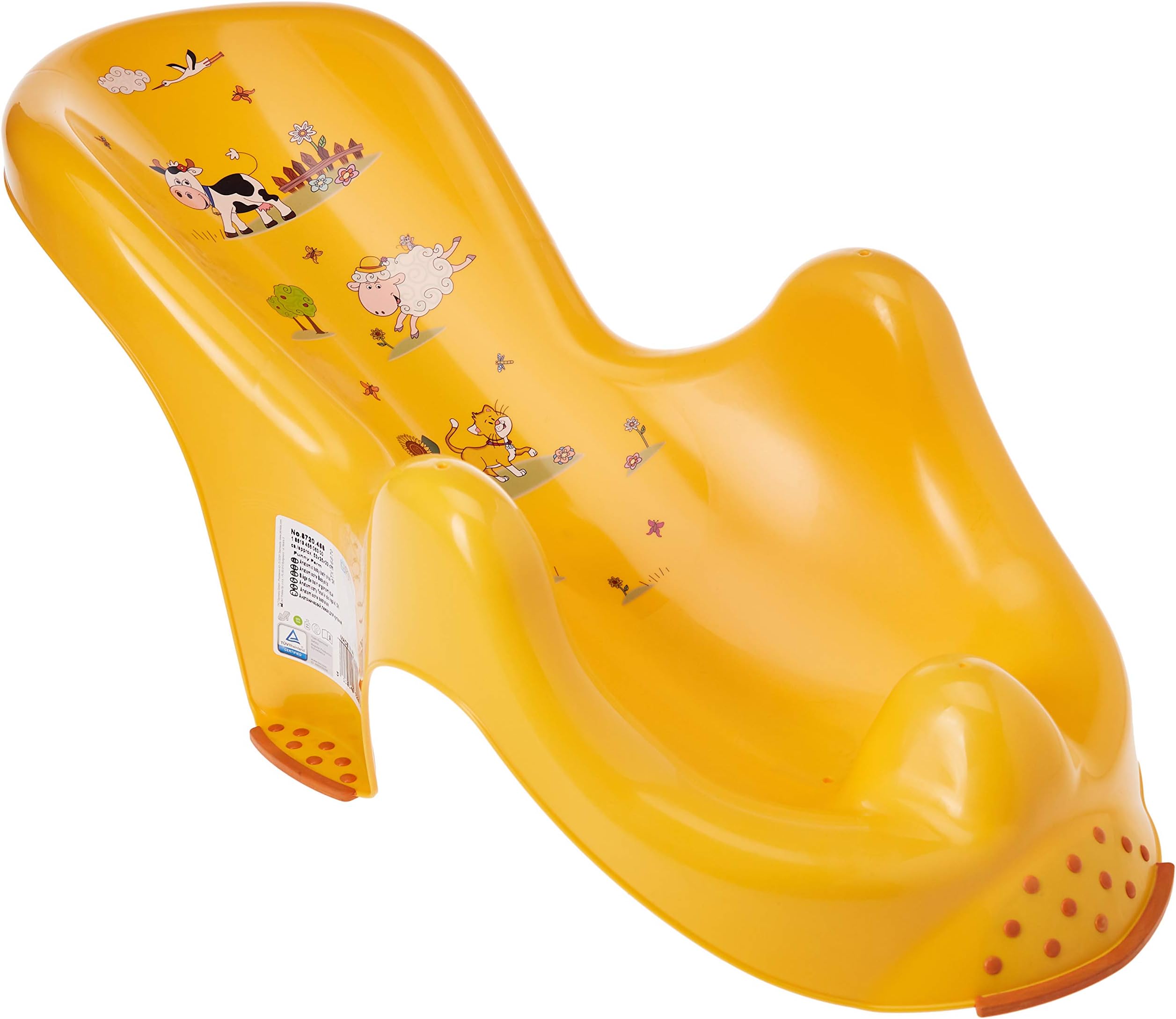 Funy Farm Baby Bath Support Orange