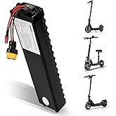 KORNORGE 36V 7.5Ah 270Wh Electric Scooter Battery, High-Capacity Lithium-Ion Replacement Pack, Universal Fit for Most Scooters with Motors Up to 350W, Long Range