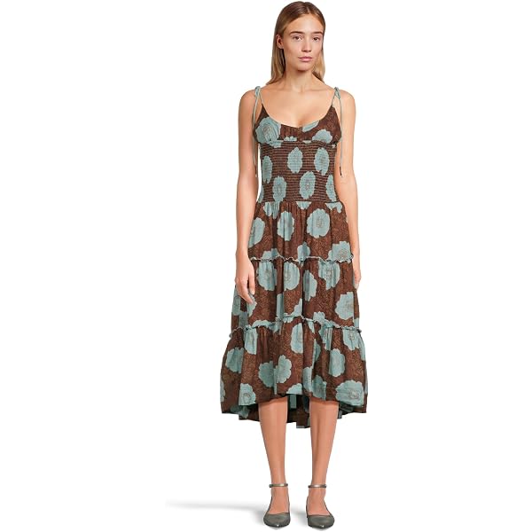free people wanna dance mini dress Free People Wanna Dance Denim Eyelet Mini Dress-M-$298 A619-2