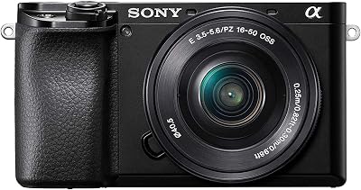 Sony Alpha 6100 APS-C Mirrorless with 16-50mm Power Zoom Lens
