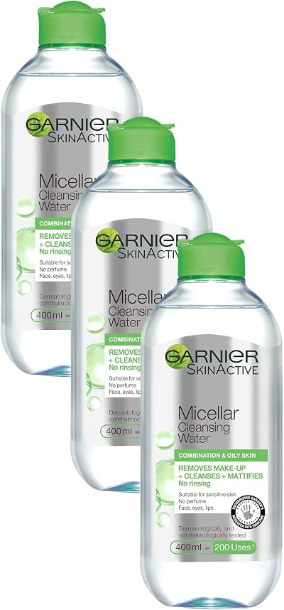 Garnier Micellar Cleansing Water Combination Skin 400 ml Fragrance Free