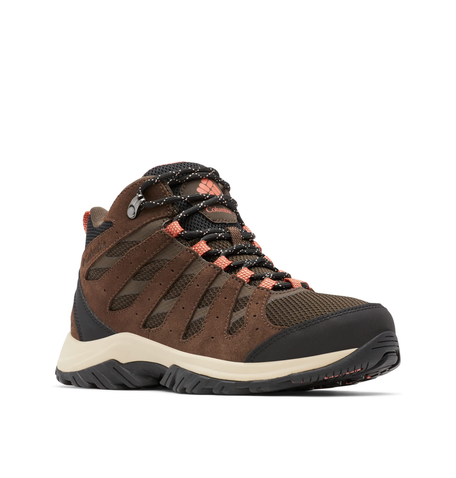 Columbia Women's Redmond III Mid Waterproof, Cordovan/Dark Coral, 9 Image