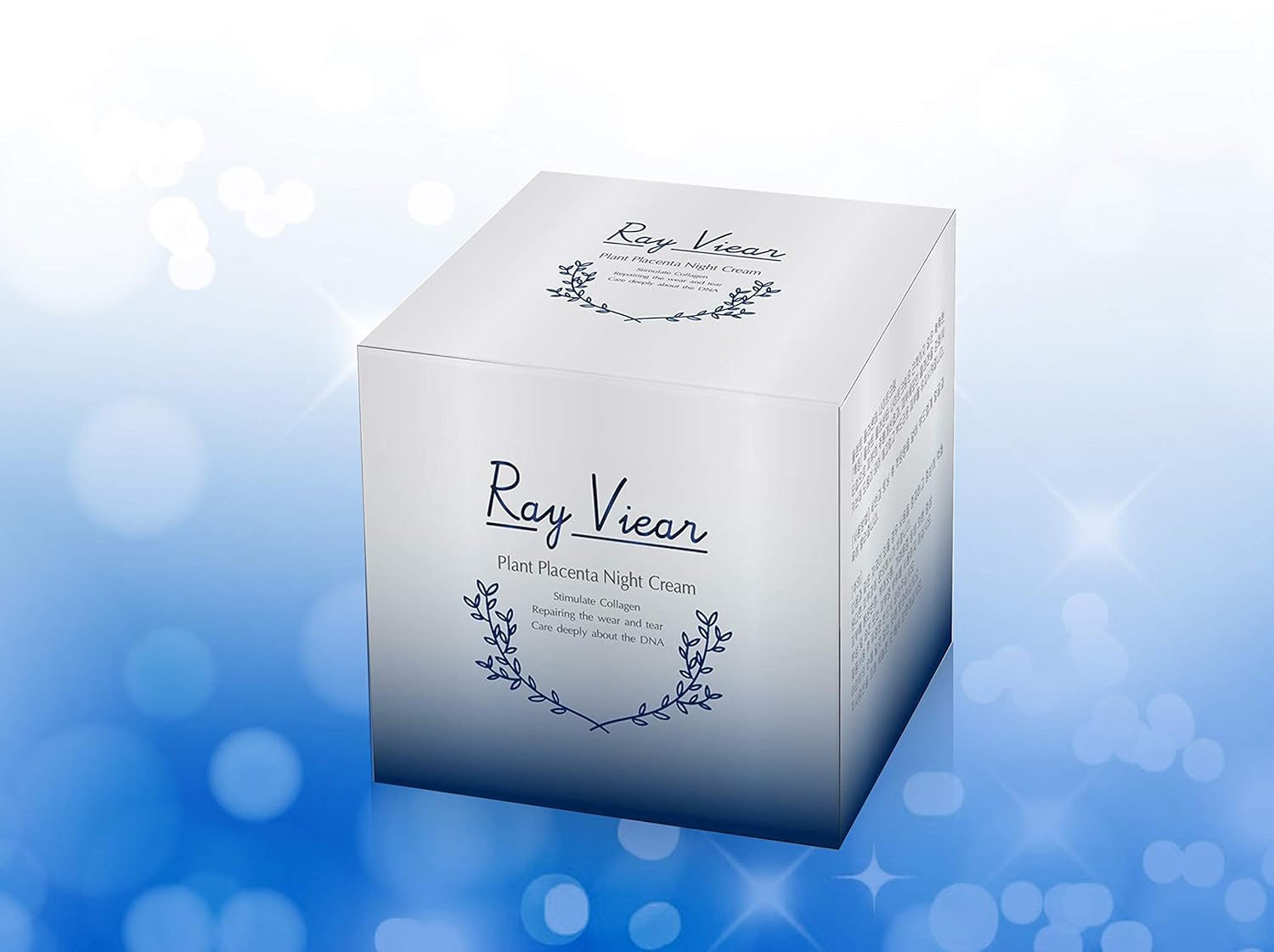 Ray Viear Plant Placenta Night Cream (1 fl. oz.) Natural, Anti-Aging Facial Skincare Cream | Helps Diminish Appearance of Fine Lines, Dark Spots, Wrinkles, Acne Scar