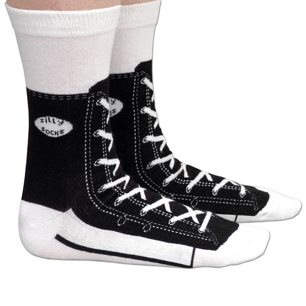 Bits and Pieces - Novelty Socks - Hi-Top Sneaker