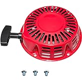 GX240 GX270 Pull Start Recoil Starter Assembly for Honda 8Hp 9Hp Engine | Ruma GX 240 GX 270 Recoil Starter Pull Cord for Honda 8HP 9HP Pull Start Replacement, 28400-ZE2-W01ZA, 28400-ZE2-W01ZB
