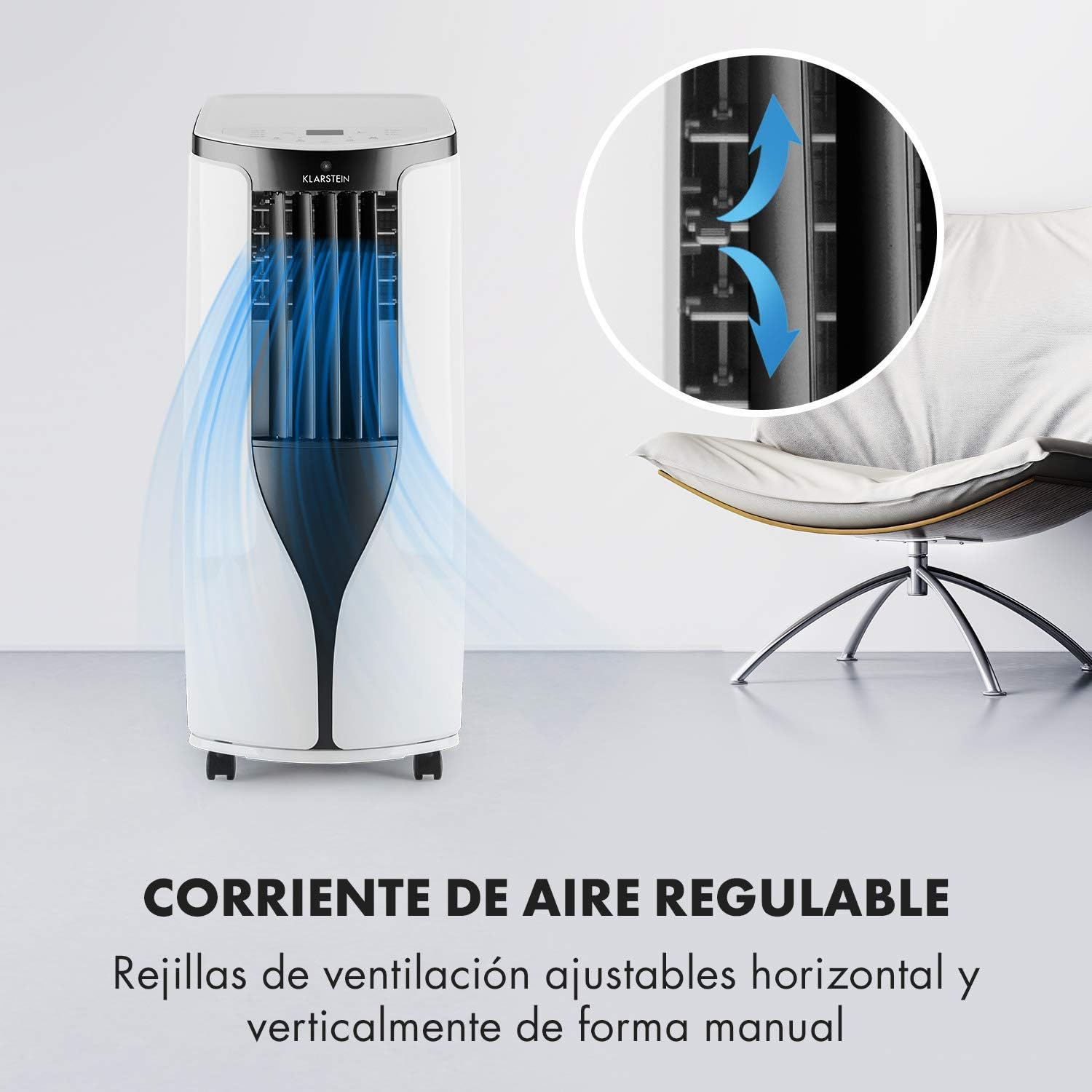 KLARSTEIN New Breeze Eco - Aire Acondicionado portátil, 10.000 BTU ...