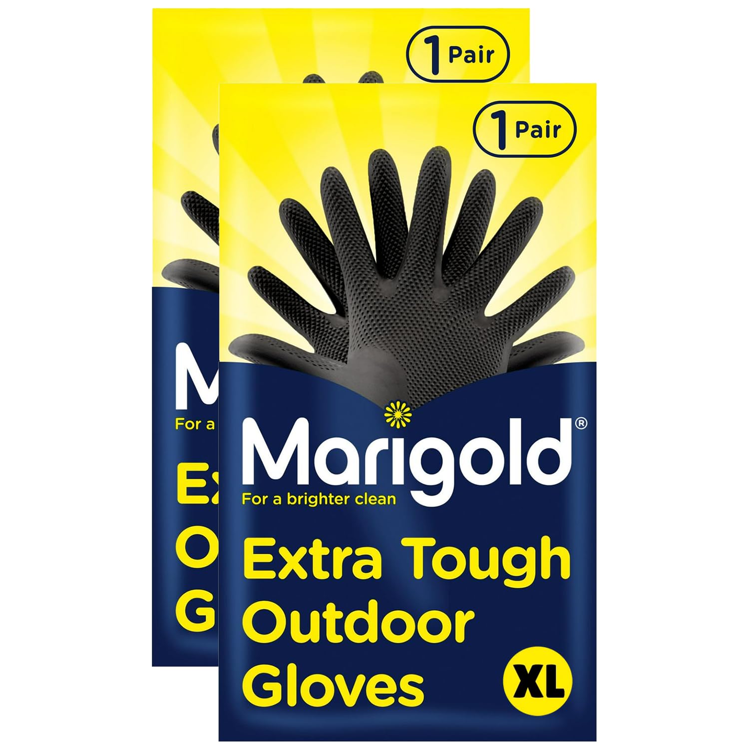 Marigold 2 x Extra Tough Outdoor Gloves - Single Pair (Extra Large)