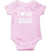 CBTwear I Love My Gigi Baby Bodysuit - Adorable Girl Romper Clothing Funny Infant Outfit Unisex Clothing