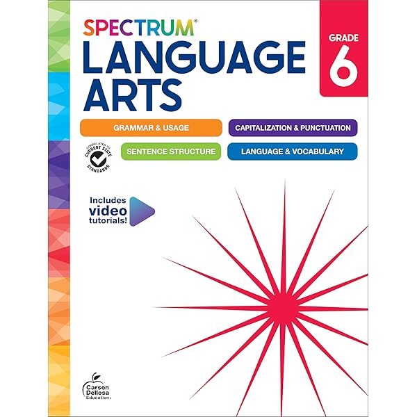 Language Arts: Grade 6 (Flash Kids Harcourt Family Learning
