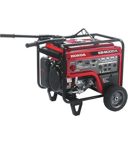 Amazon.com : Honda EM6500S Generator w/ Electric Start : Patio