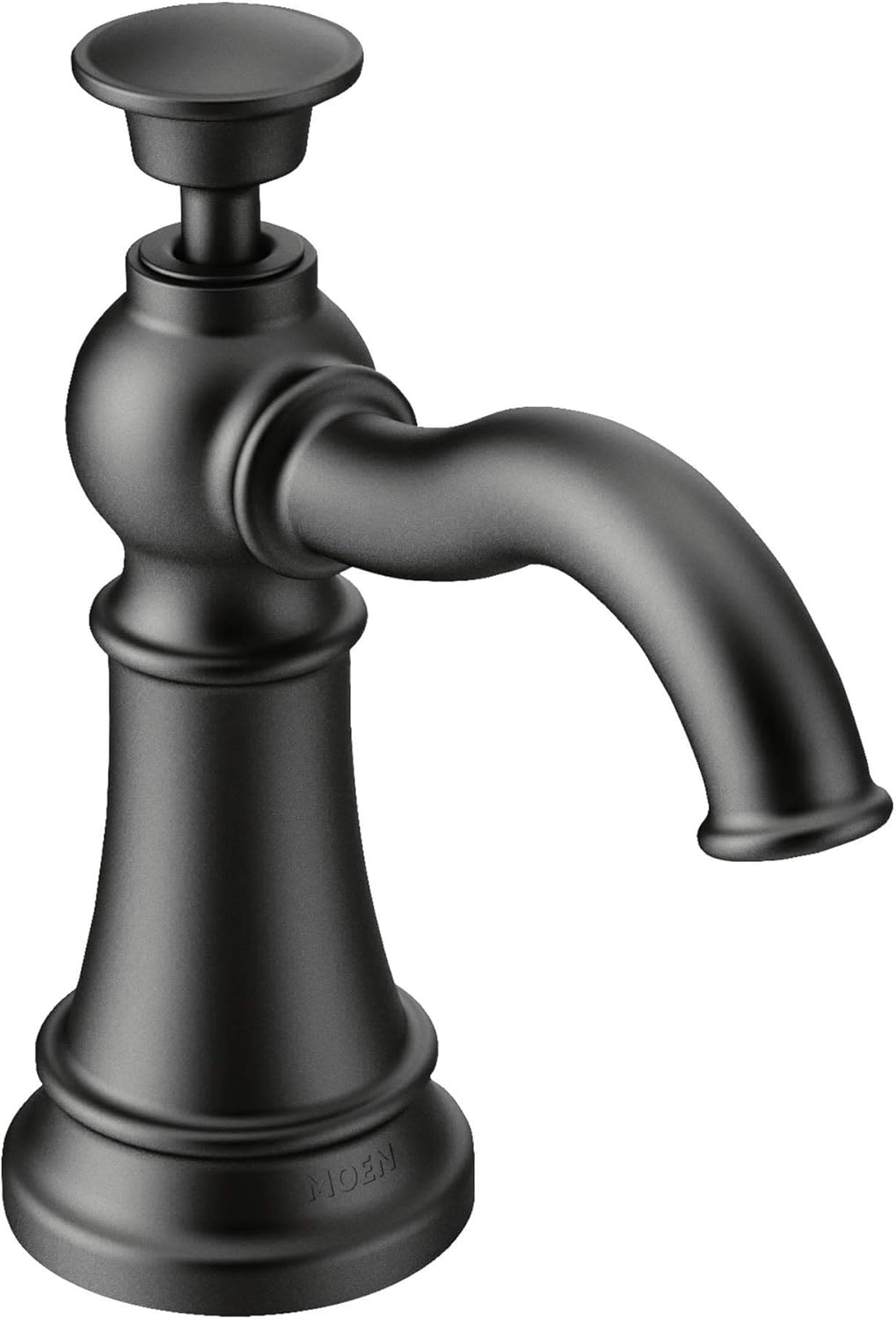 Moen S3945bl Traditional Deck Mounted Kitchen Soap Dispenser With