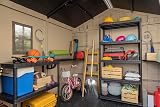 Keter Factor Outdoor Plastic Garden Storage Shed Beige 255 x 256.5 x 243 cm view 5