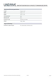 LED Driver - 12V Magnitude - 20W Lindrive