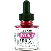 (未使用･未開封品)　Dr. Ph. Martin&#39;s Hydrus Fine Art Watercolor 1.0 oz Phthalo Green (6H) 7z28pnb HYDR10OZS18H.ALT1.
