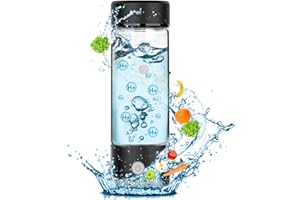 FAKLLOD Hydrogen Water Bottle Generator, Portable Rechargeable aquahealth Hydrogen Water, Hydrogen Water Ionizer Machine, with SPE/PEM Technology, for Home Office Travel Fitness Drinking