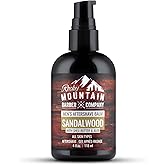 Aftershave Balm for Men – Made in Canada - With Sandalwood Essential Oil, Coconut Oil and Shea Butter – Applies Easily - 4 oz