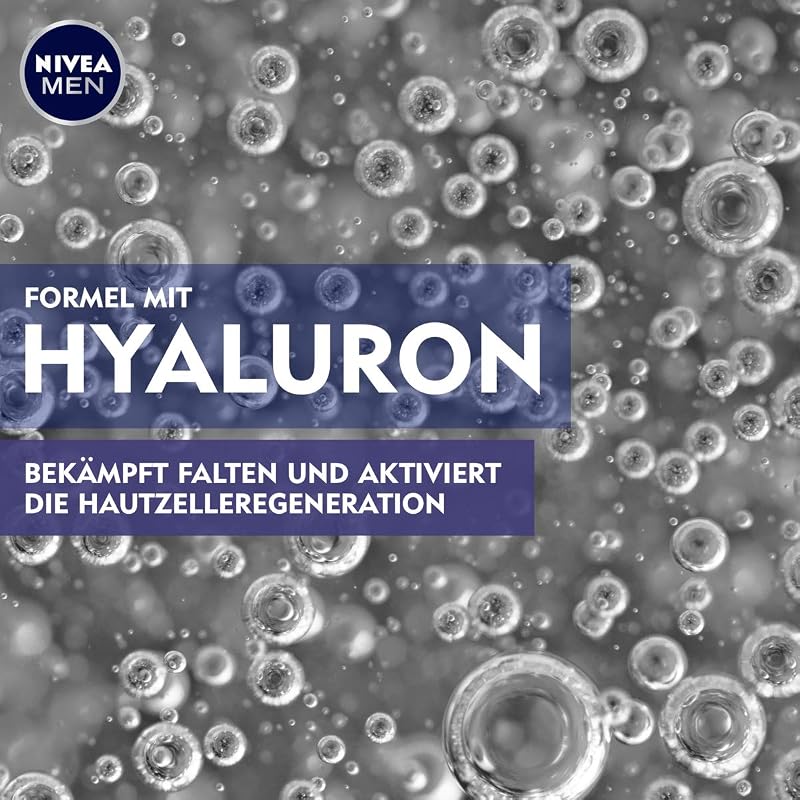 Men Gel viso Anti Age Hyaluron Hydro, 50 ml