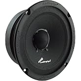 Audiopipe 6" Low Mid Frequency Loudspeaker (APMB-638SB-D), 300 Watts, Sealed Back Steel Basket, 1.5" KSV Voice Coil, 38 Oz Magnet, 8 Ohms