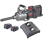 Ingersoll Rand W9691-K4E W9000 Series 20-Volt 1-Inch Cordless Impact Wrench Kit with Charger and 6-Inch Extended Anvil