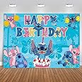 Birthday Party Banner Background for Photography Children Birthday Party Decoration Supplies, Multicolor (5x3FT)