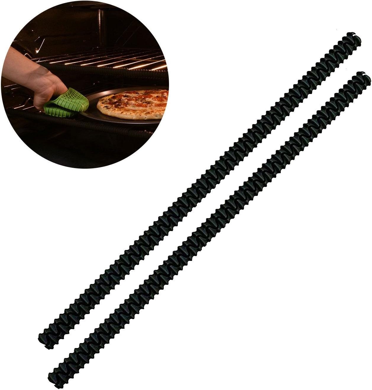 Oven Rack Protectors, Pawaca 2 Pack Heat Resistant Silicone Oven Rack