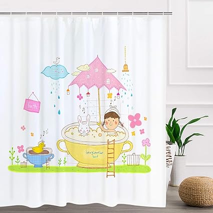 Amazon Com Smurfs Yingda Cartoon Little Girl With A Cute Rabbit