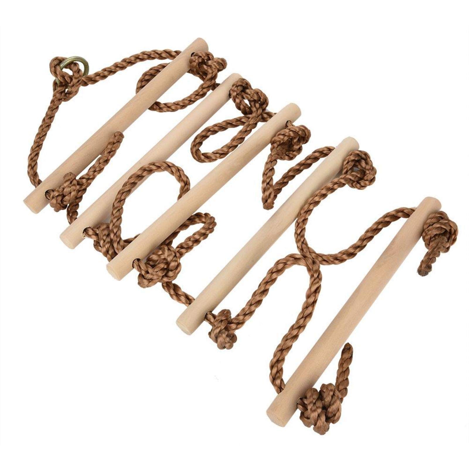 Children Climbing Ladder, Climbing Rope Ladder 53.15in Prevent Obesity Climbing Swing, for Indoor Outdoor