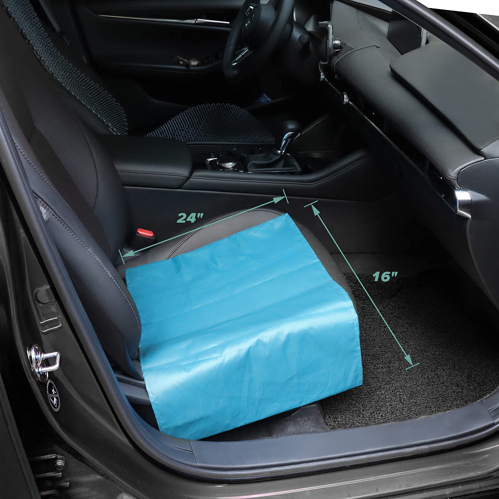 LOSCHEN Tubular Slide Sheet for Elderly Transfer, Sliding Draw Sheets to Assist Moving Elderly - for Cars, Vehicles, Wheelchairs and Bed Transfers - Hospitals & Home Care (Green, 24