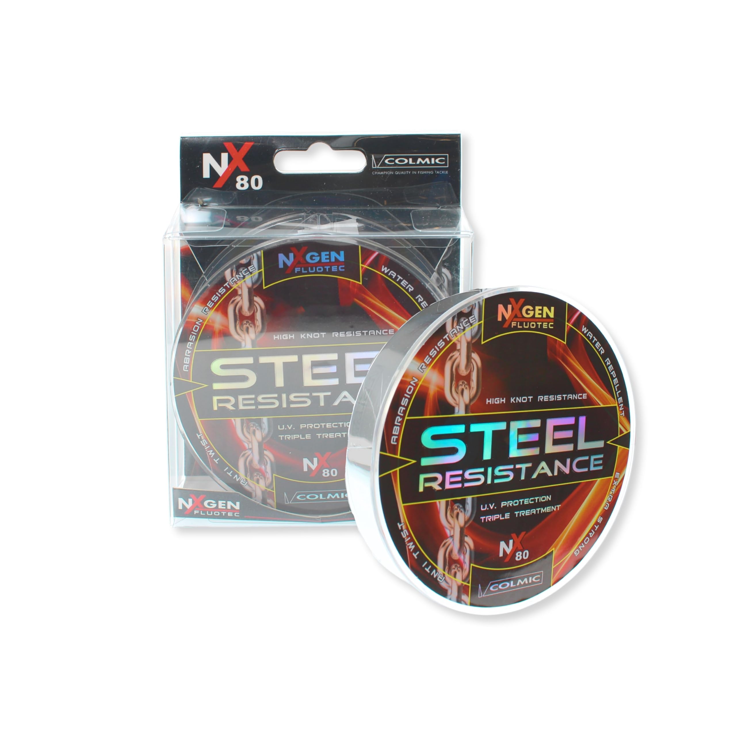 Nylon Colmic Steel resistance 150m - 150m, 0.20, 6kg