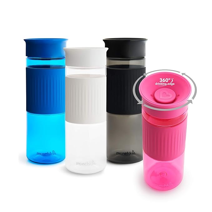 Munchkin Miracle 360 Spill Proof Water Bottle with Fast Flow Rate for